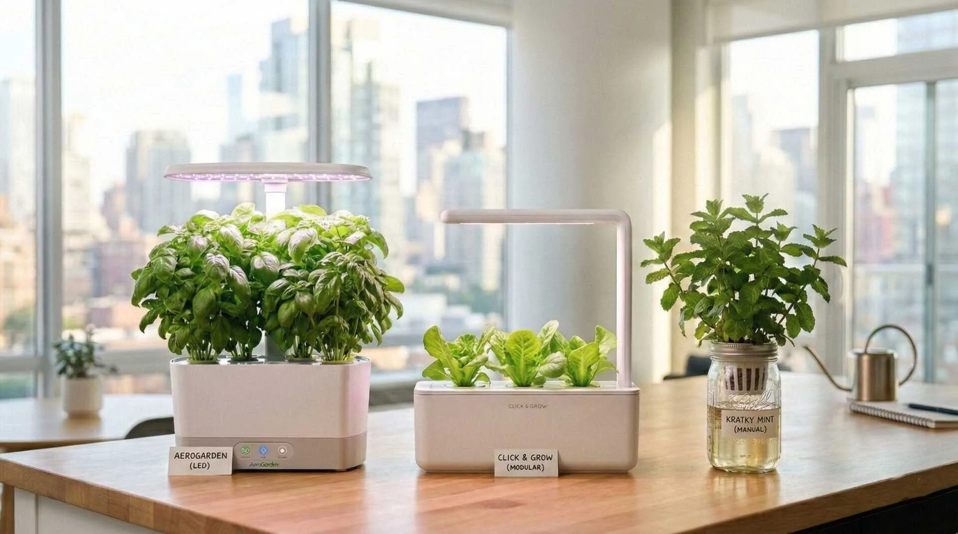 The 3 Best Countertop Hydroponic Systems for Apartment Beginners 2026