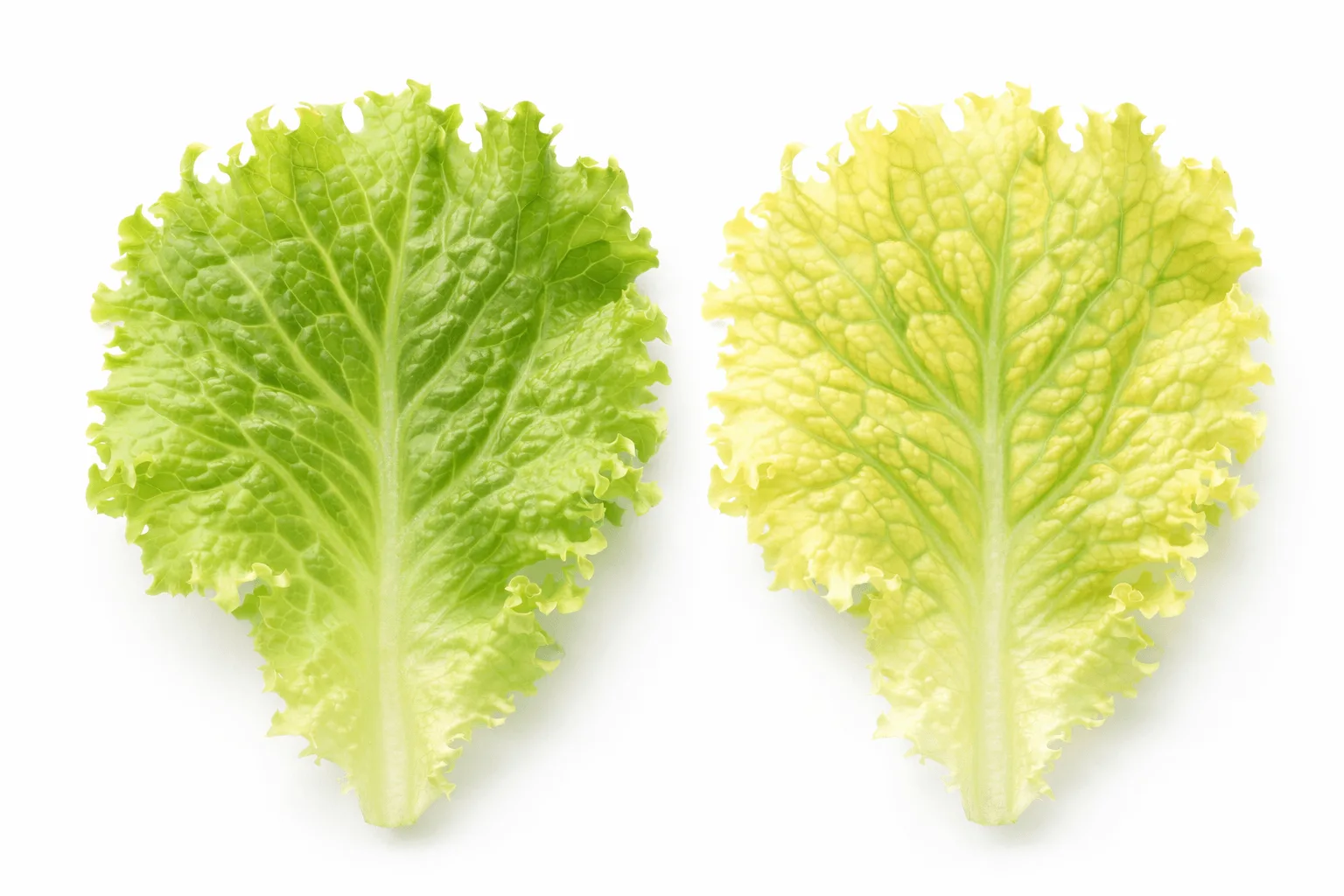 Nutrient deficiency causing apartment hydroponics yellow leaves on lettuce