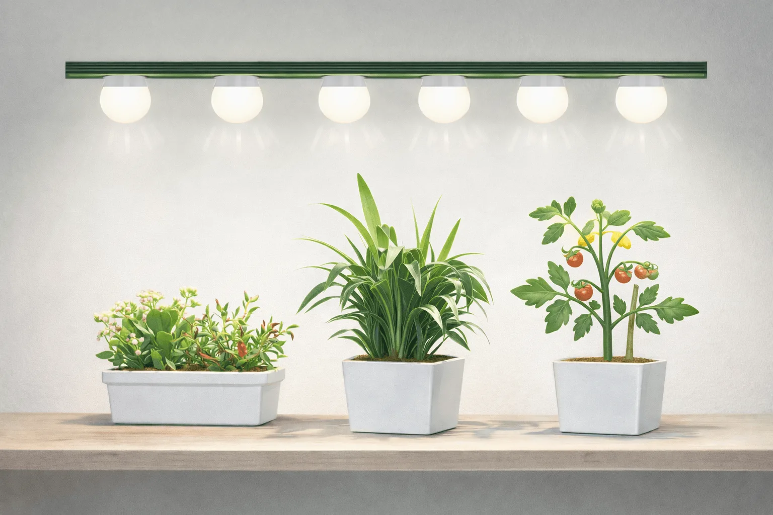 Full spectrum grow light bulb A19 dimmable E26 9W suitable for indoor hydroponic plants