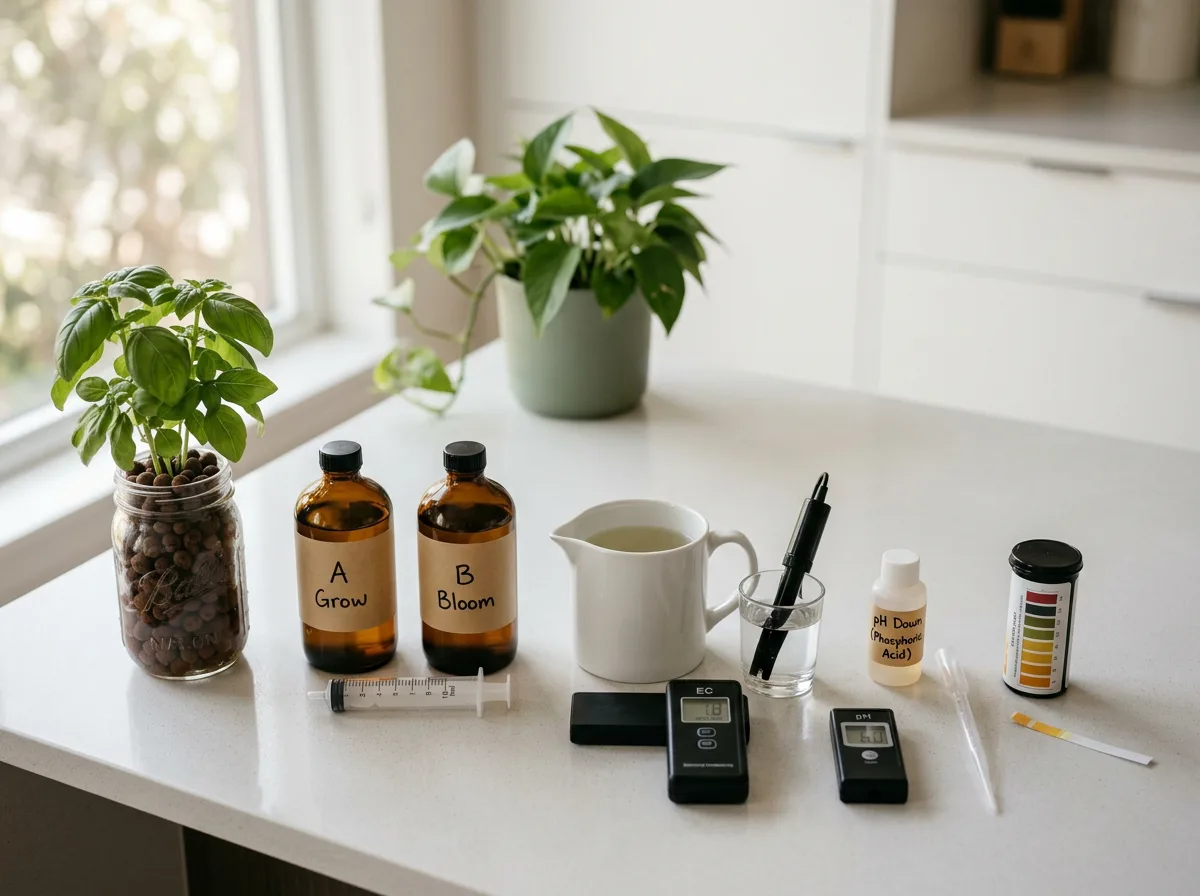 Safely Bumping Up The Strength, apartment hydroponic steps